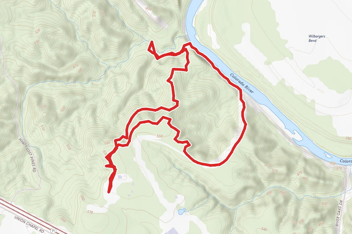 Riverside Trail to Bluff Trail Loop