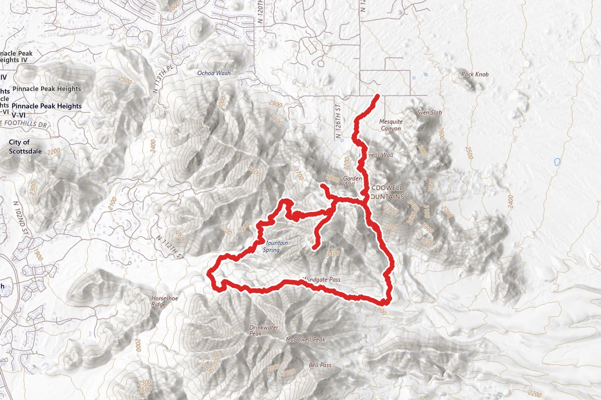 Tom's Thumb and East End Loop
