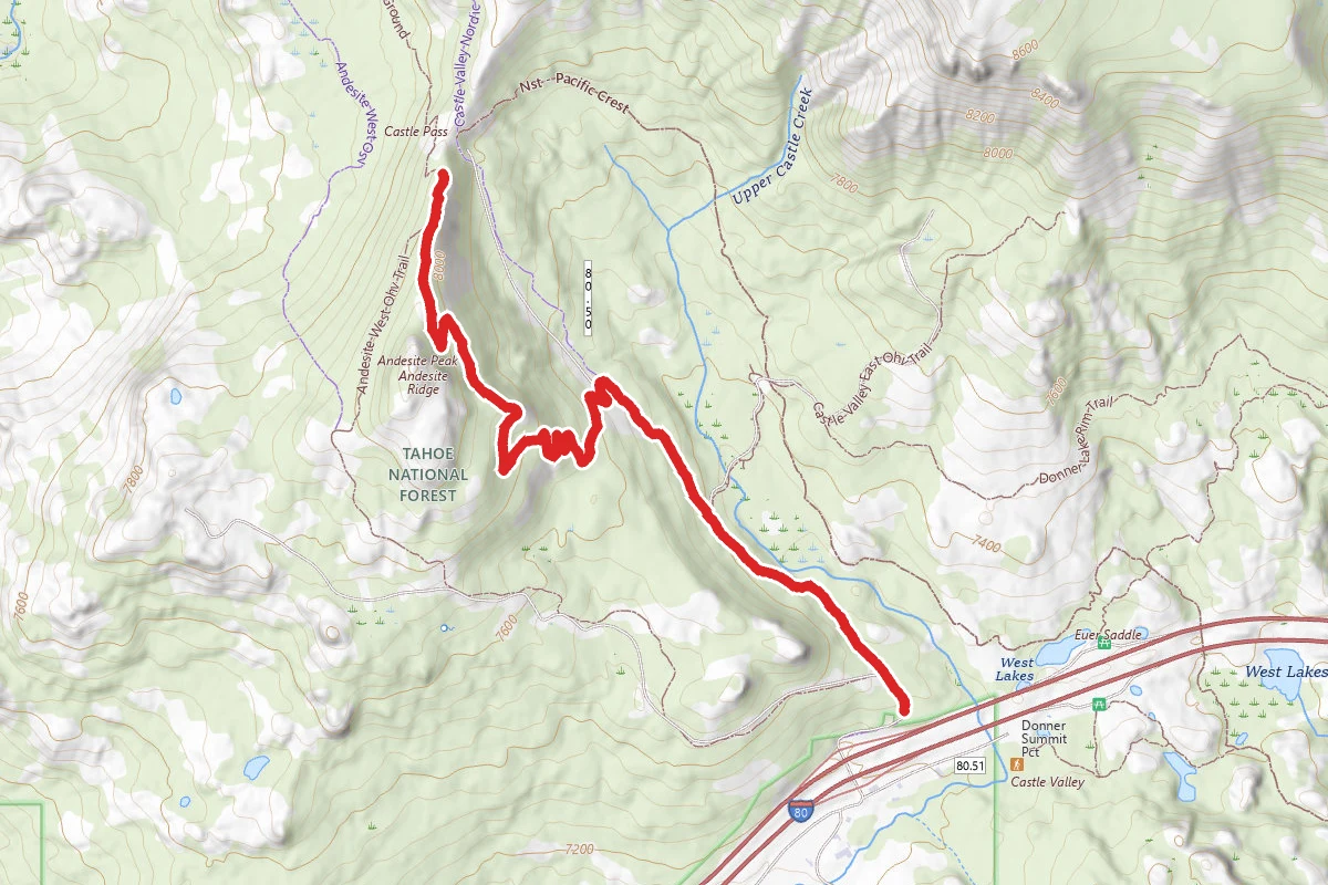 Andesite Peak Trail
