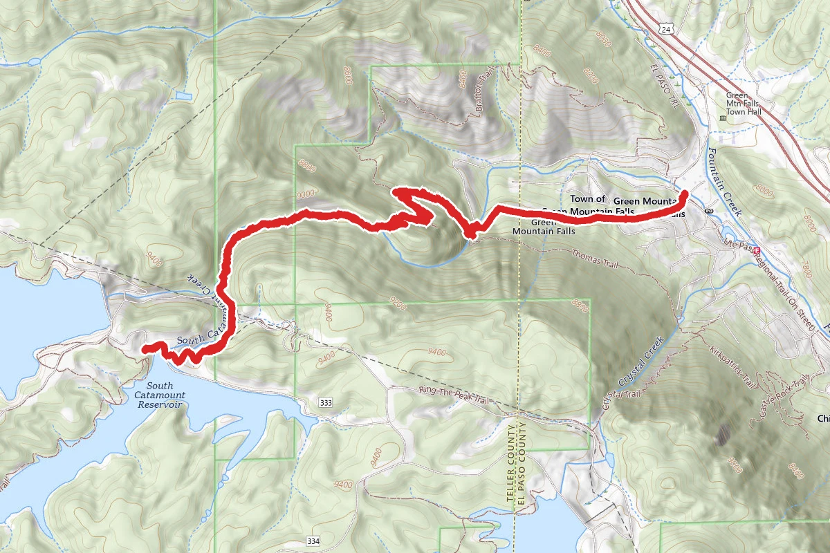 Catamount Falls Trail