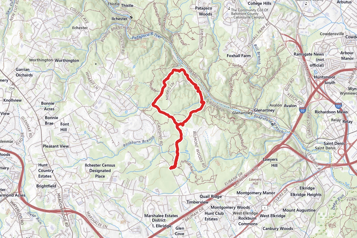 Morning Choice, Cascade Falls and Ridge Trail Loop