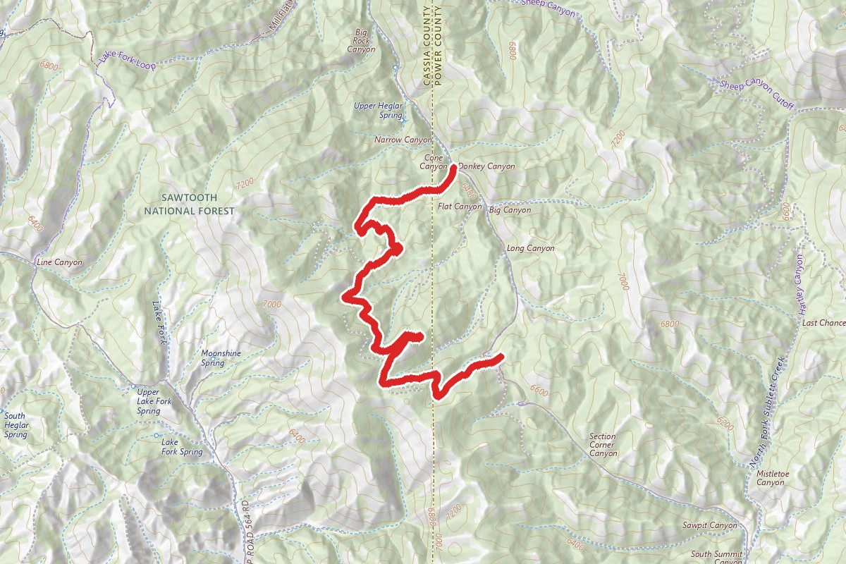 South Canyon Detour