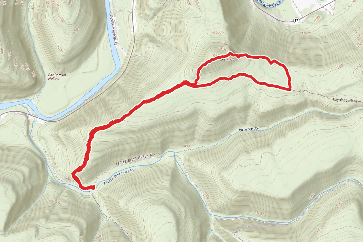 Smith's Knob Trail