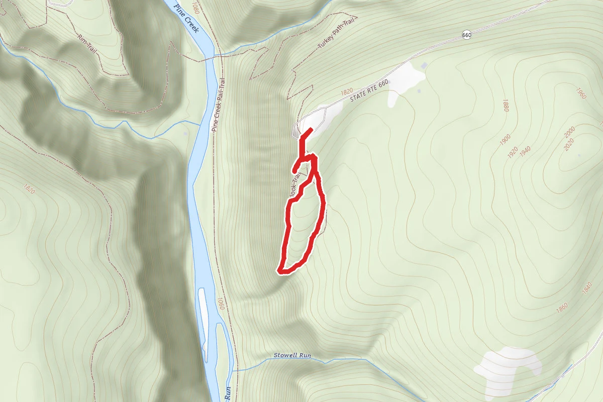 Grand Canyon of Pennsylvania Overlook Trail
