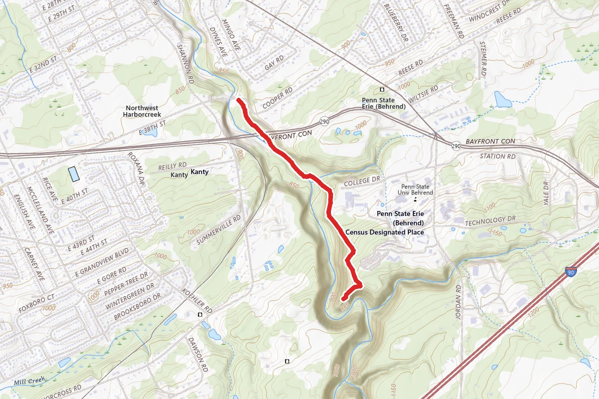 Wintergreen Gorge Trail