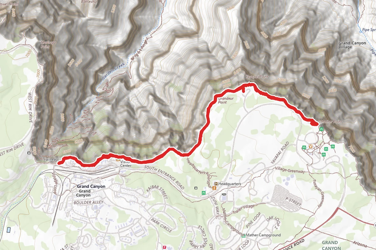 Grand Canyon Rim Trail