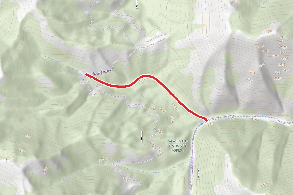 Sheep Canyon Cutoff