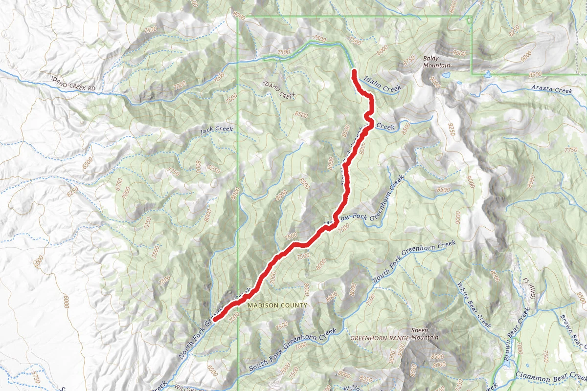 North Fork Greenhorn Creek