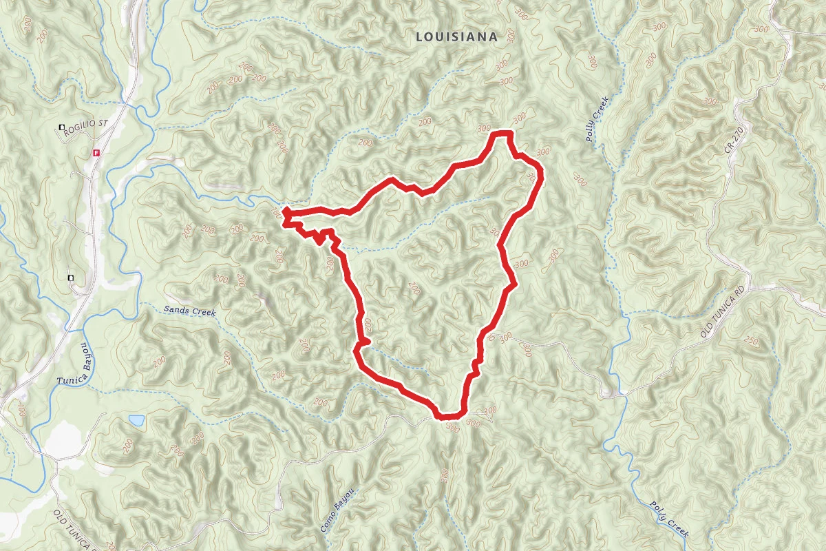Tunica Hills C Trail