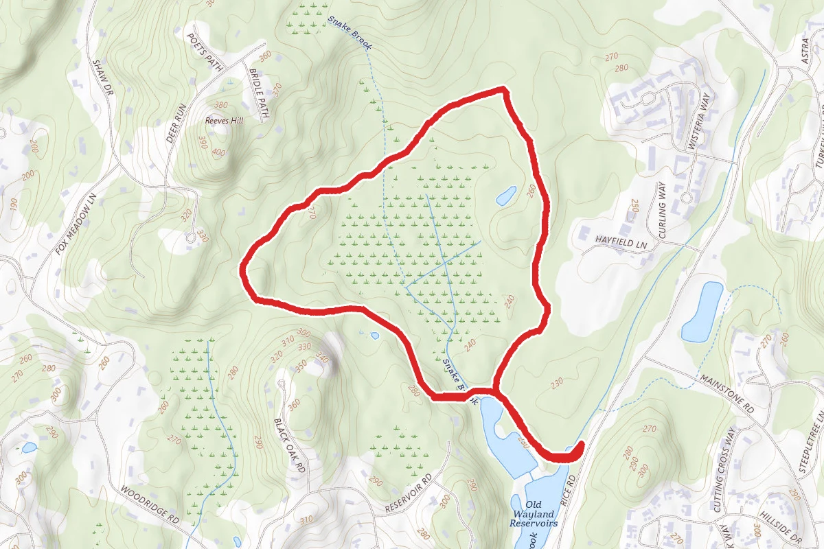 Hamlen Woods and Mainstone Farm Loop