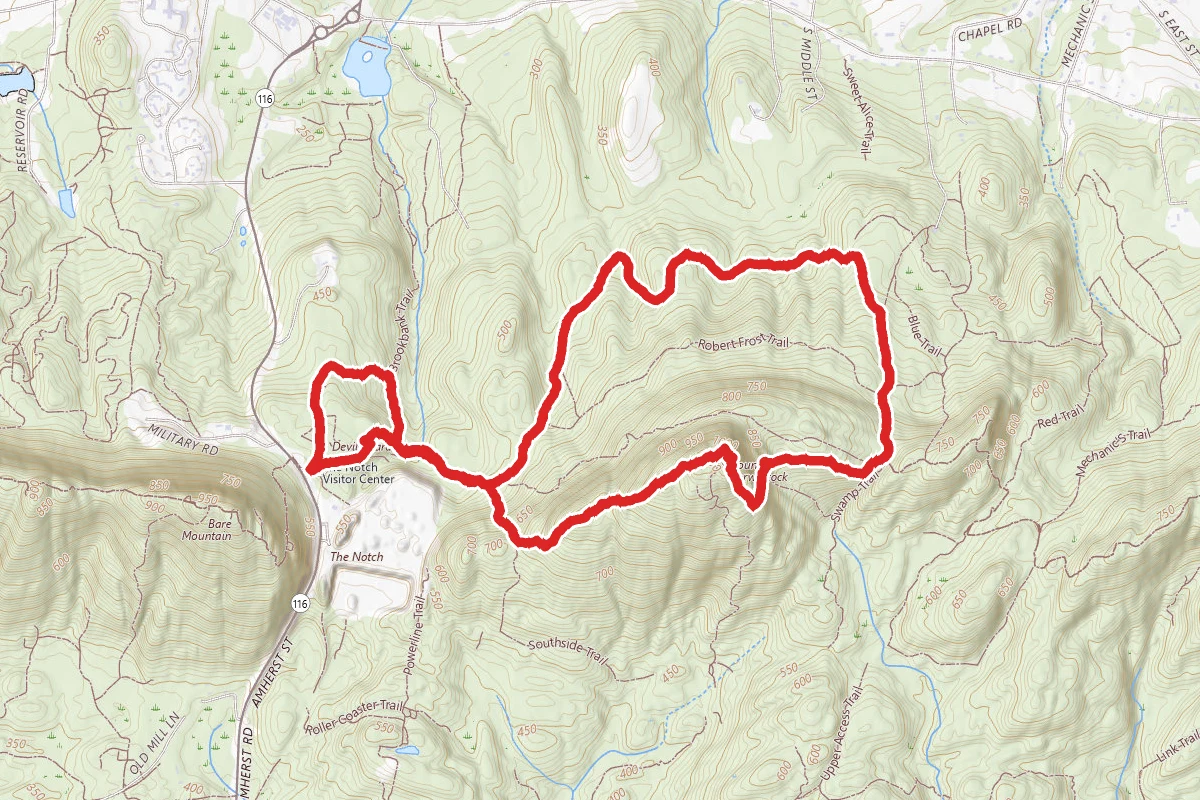 Robert Frost Trail (Mt. Holyoke Range State Park)