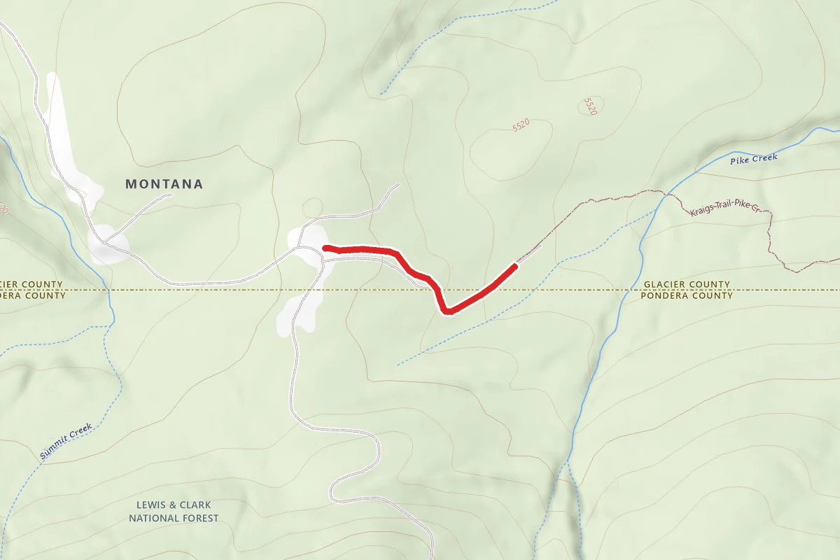 Kraigs Trail-Pike Cr
