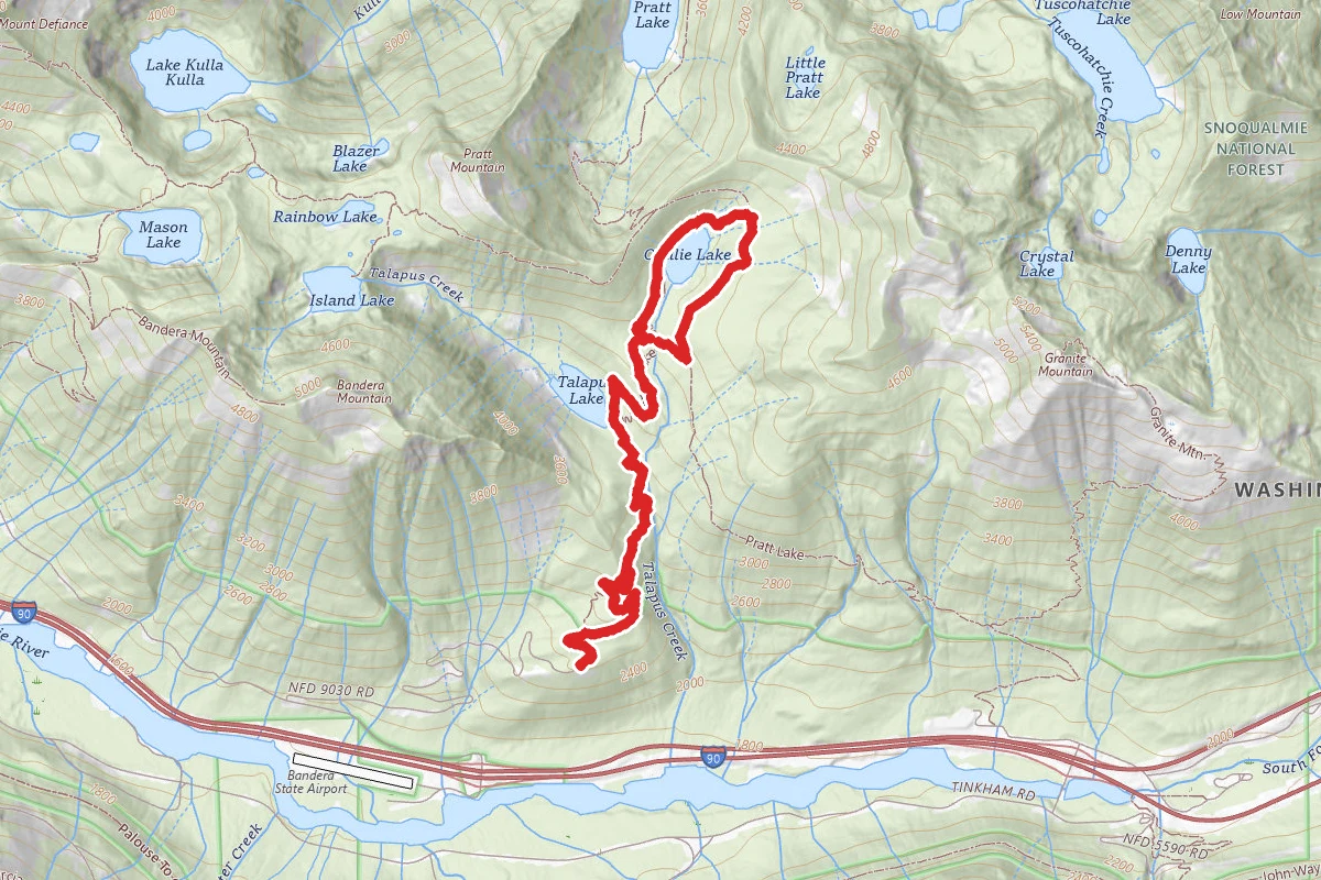 Talapus and Olallie Lakes via Olallie Lake Trail