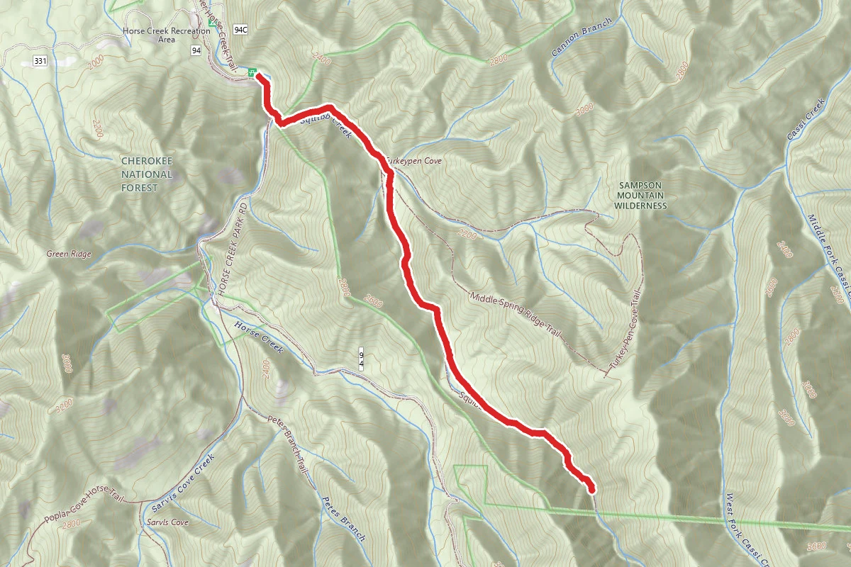 Squibb Creek Trail