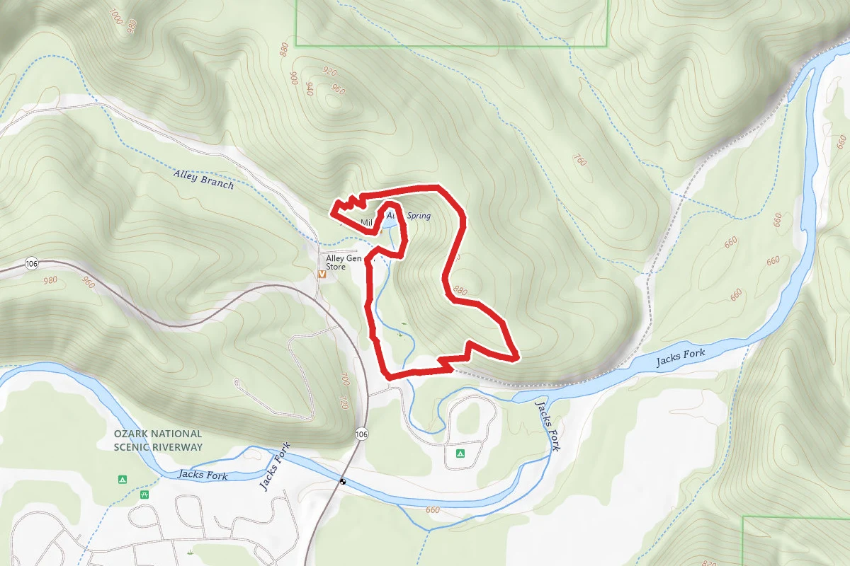 Alley Spring Overlook Trail