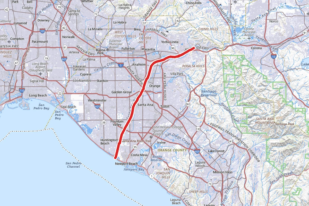 Santa Ana River West Trail