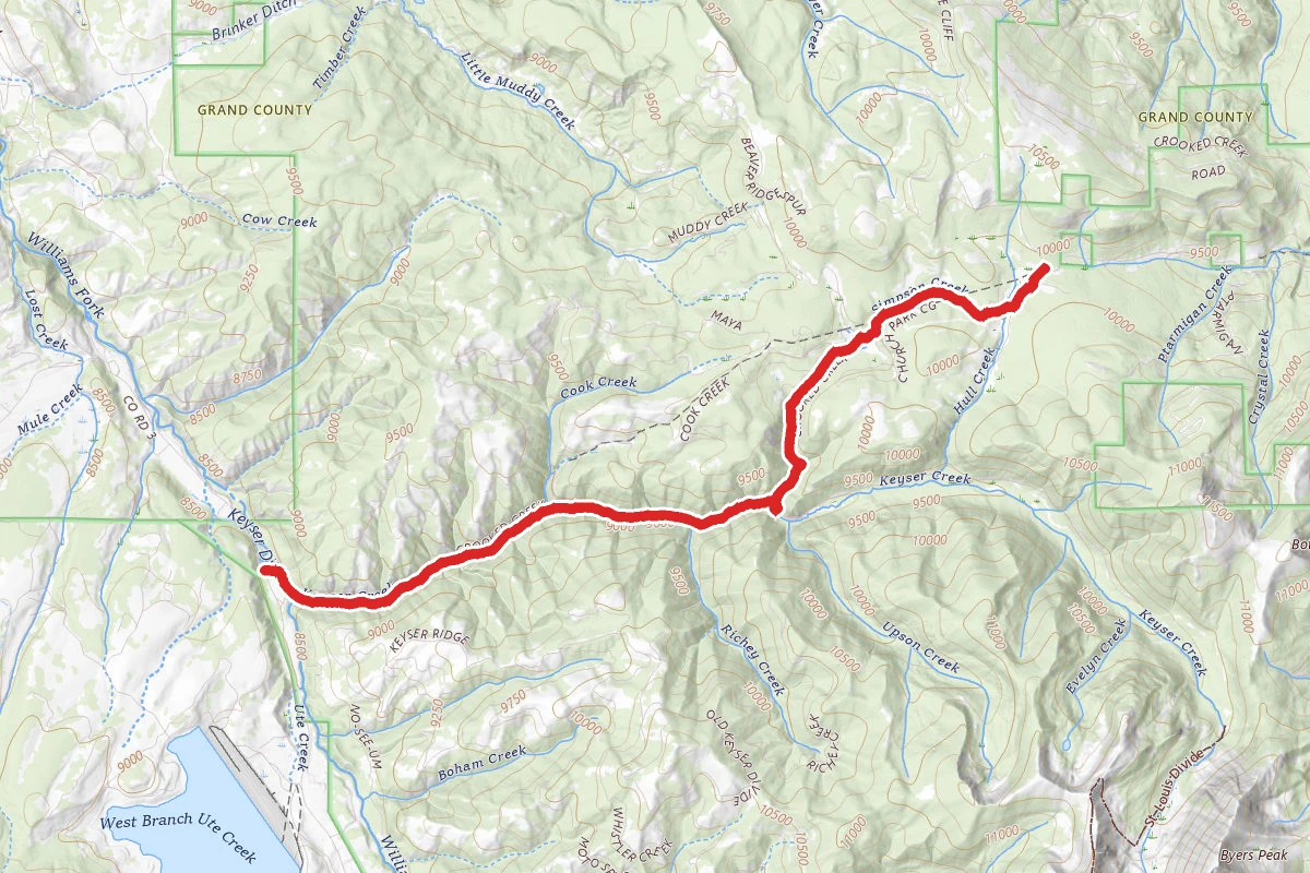 Crooked Creek/Keyser Creek