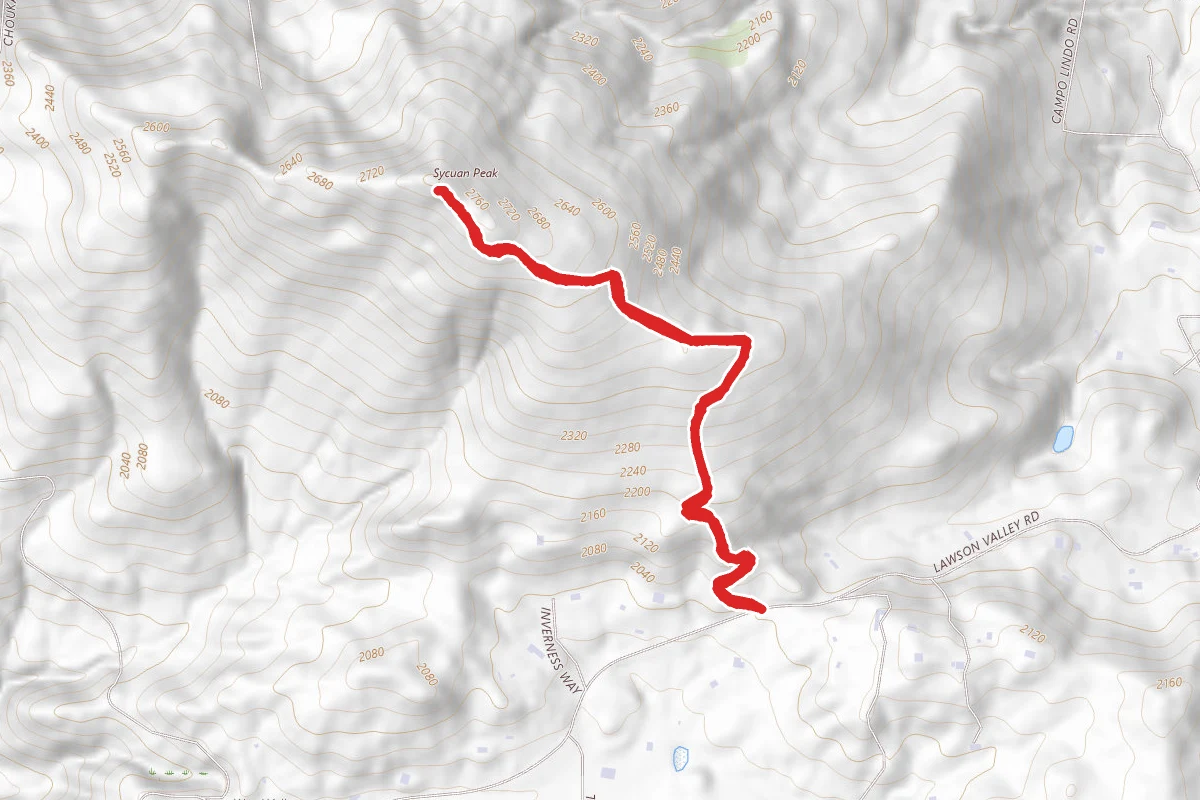 Sycuan Peak Trail