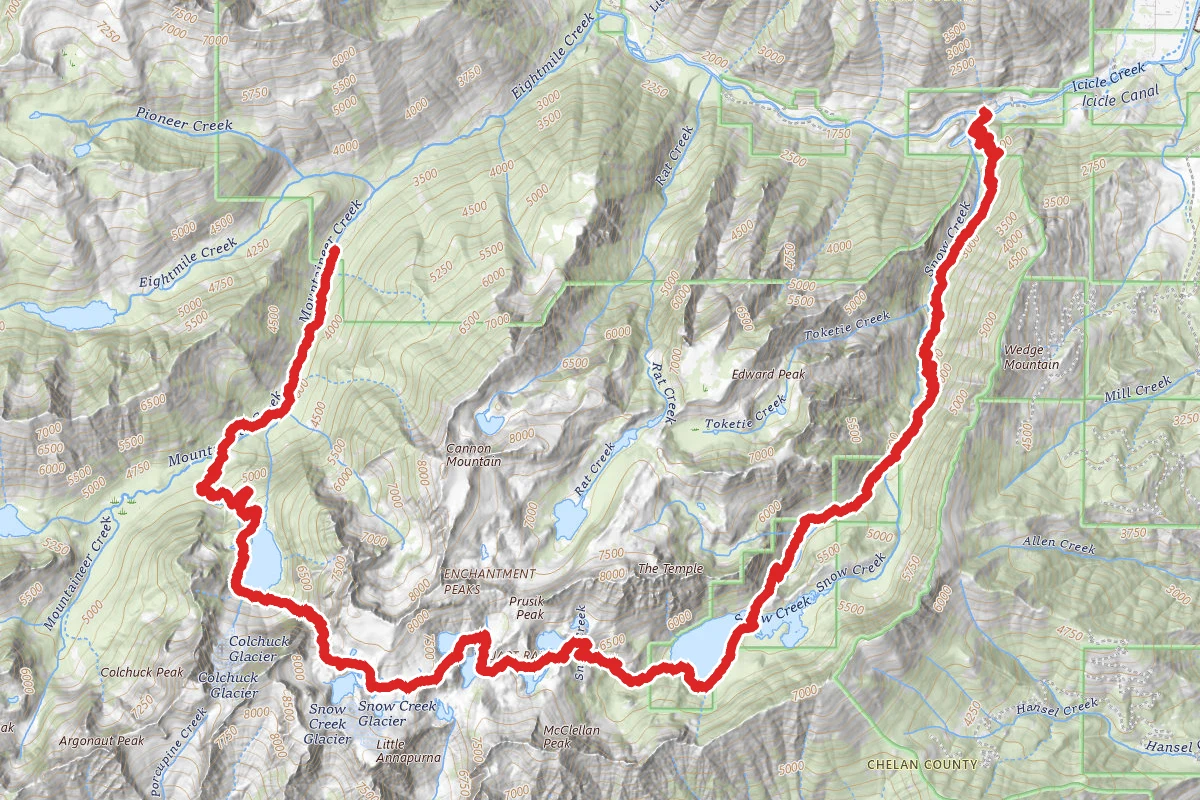 The Enchantments Trail