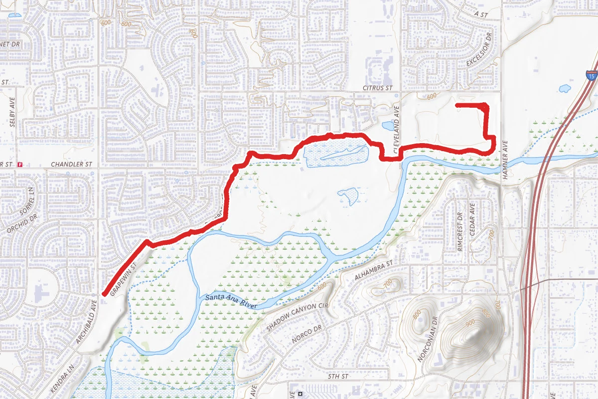 Santa Ana Riverwalk Trail