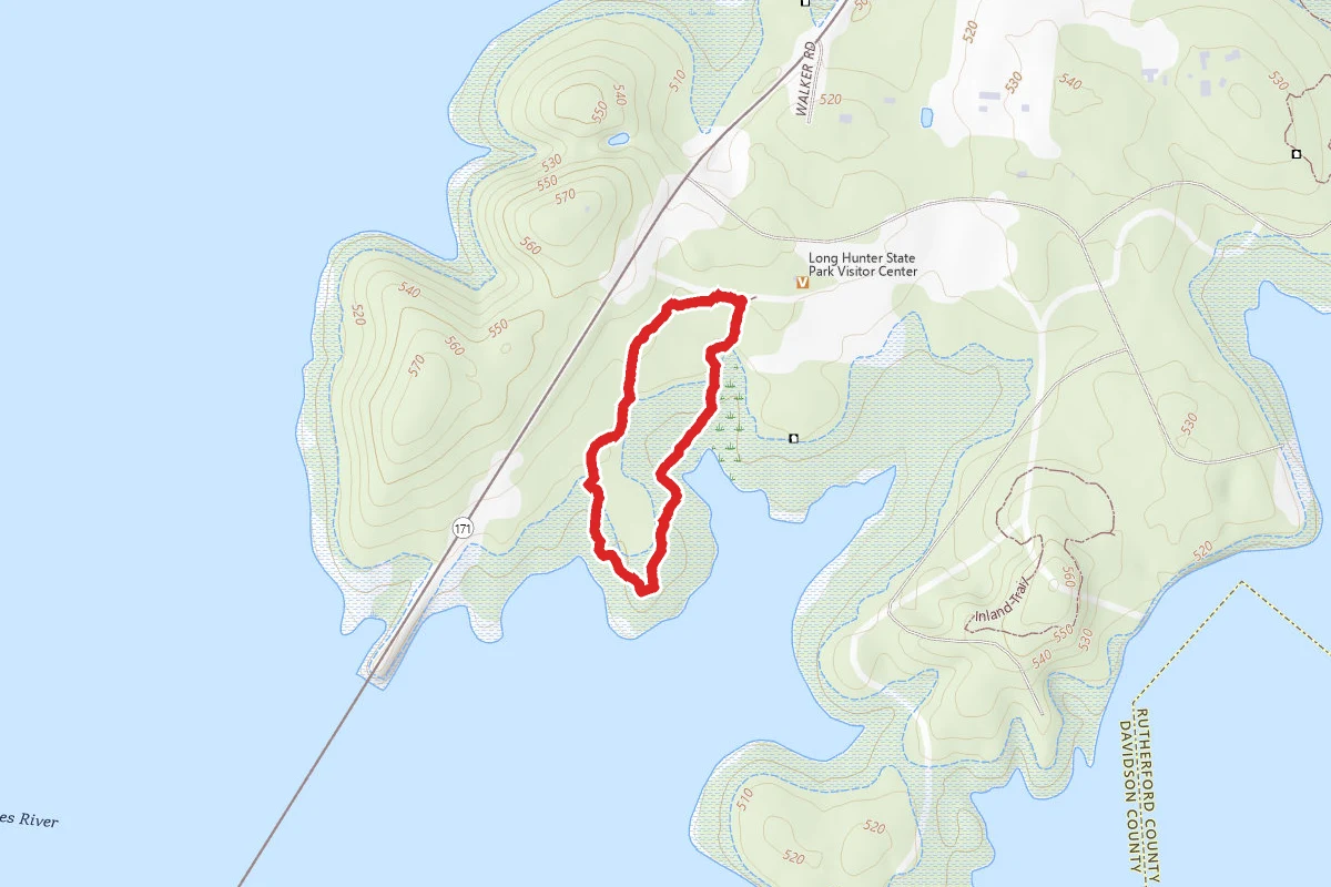 Long Hunter Deer Trail