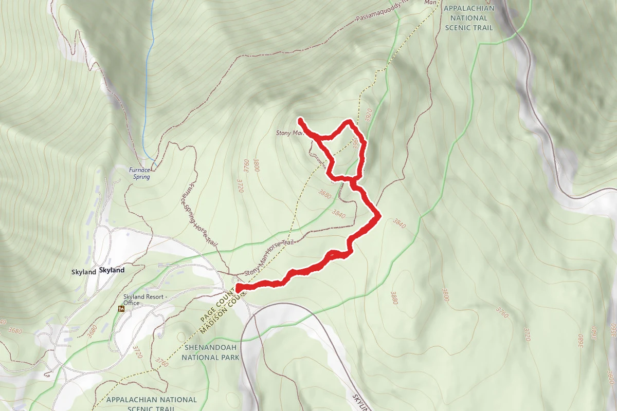 Stony Man via Appalachian Trail