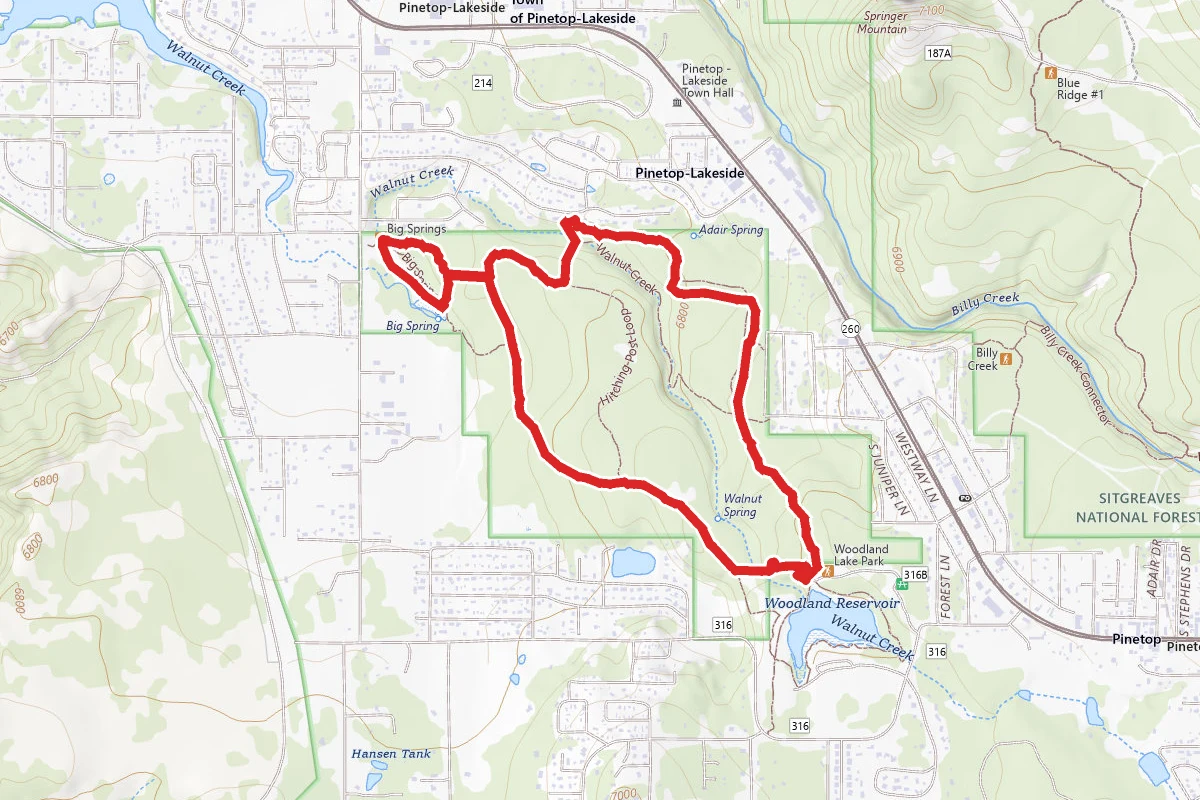 Woodland Lake Outer Loop