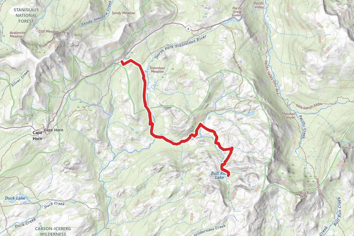 Bull Run Lake Trail