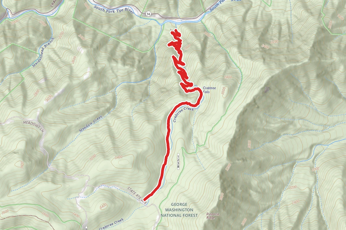 Crabtree Falls Trail