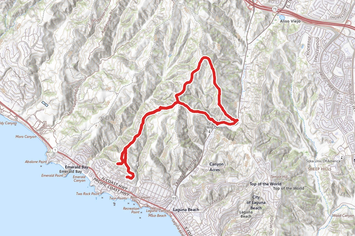 Bommer Ridge, Big Bend and Laguna Ridge Trail Loop
