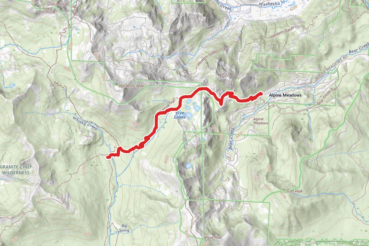 Whisky Creek Camp Trail