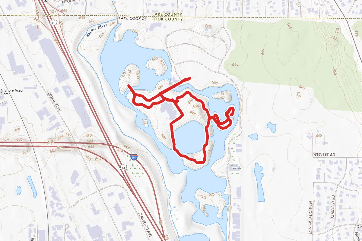 Chicago Botanic Garden Hike