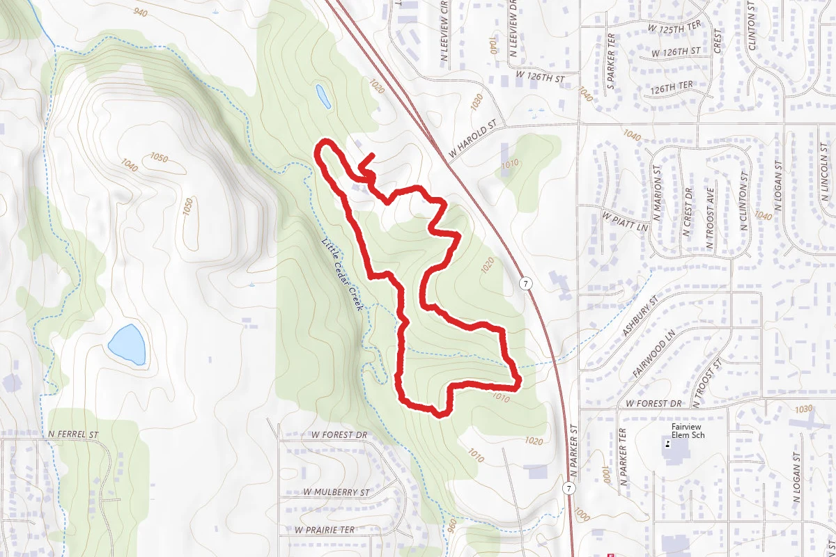 Bittersweet and South Trail