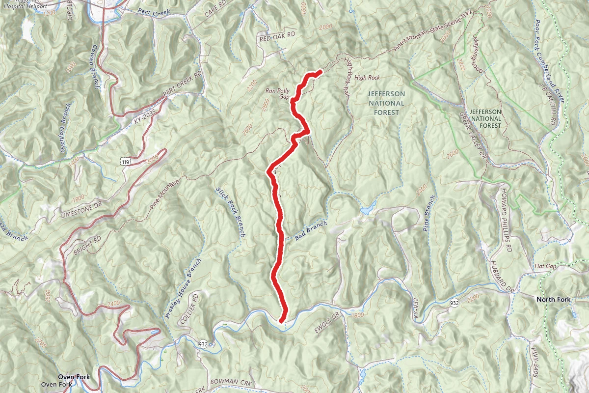 Bad Branch Trail