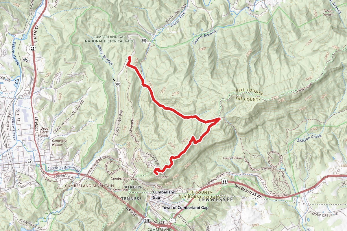 Pinnacle Overlook Trail
