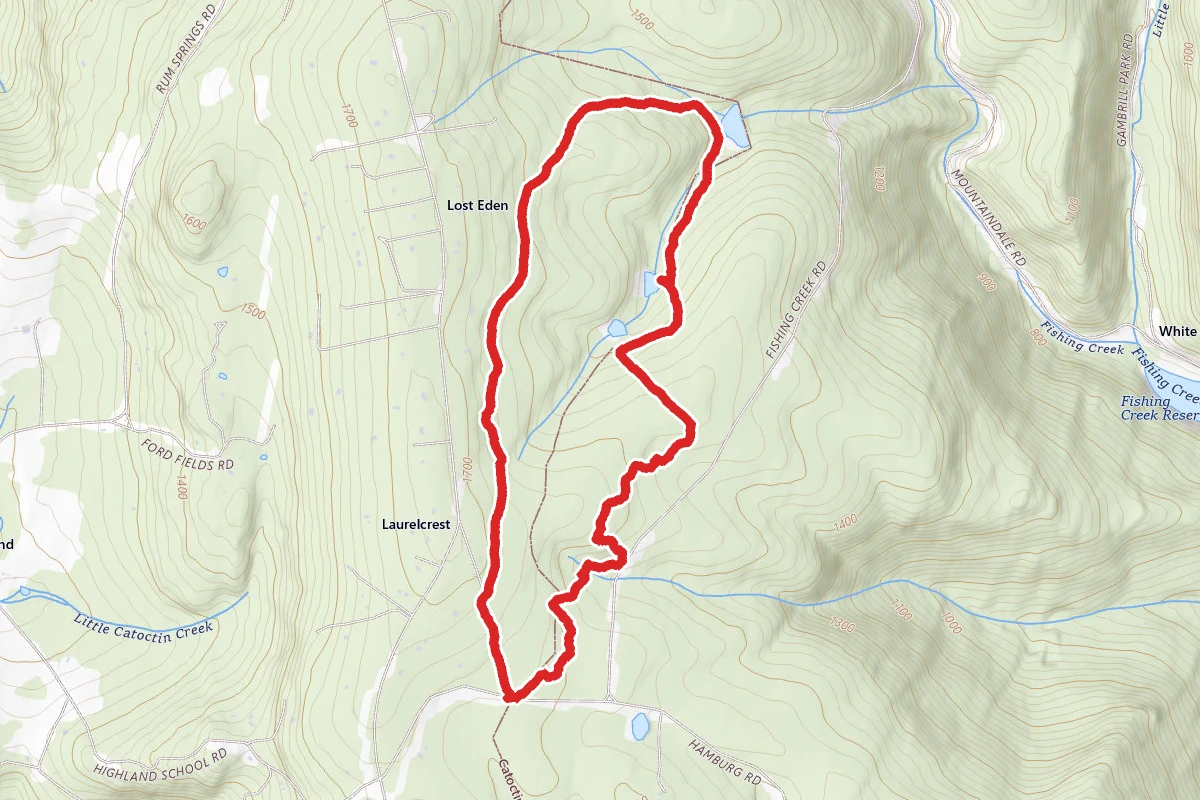 Buck Flats and Catoctin National Recreation Trail Loop