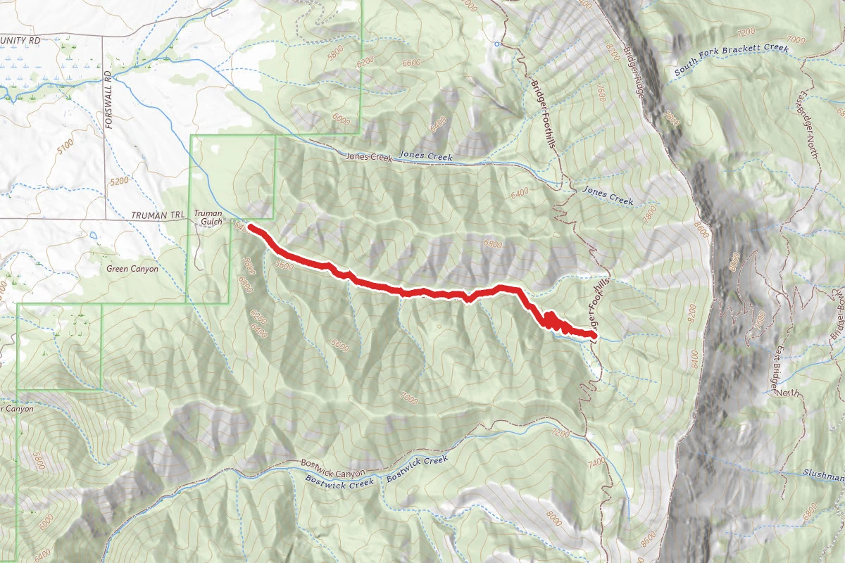 Truman Gulch Trail