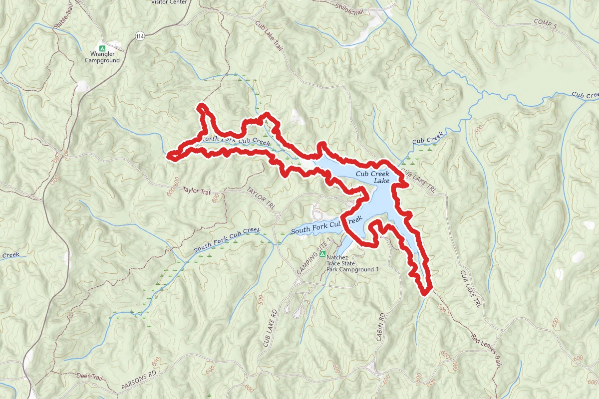 Cub Creek Lake Trail