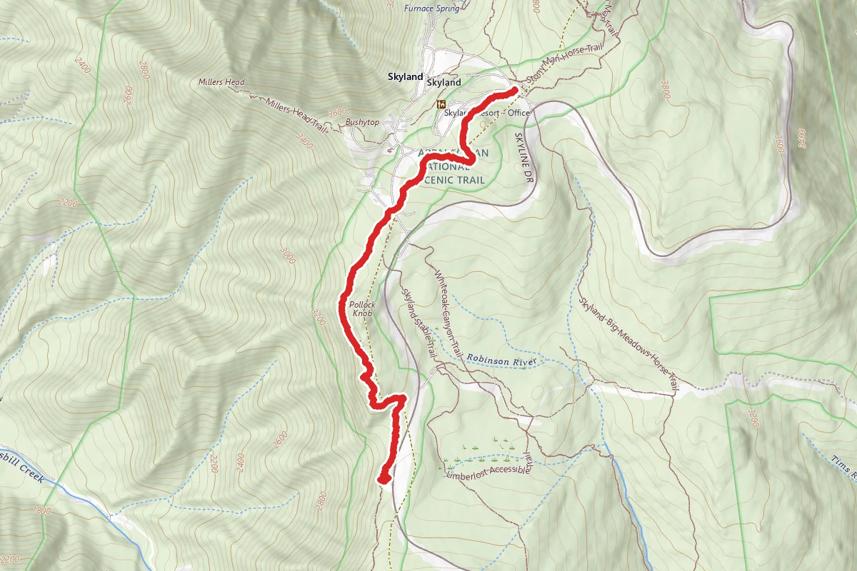 Pollock Knob and Timber Hollow Overlook