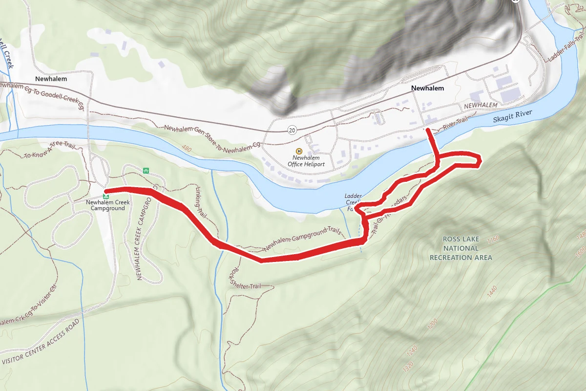 Trail of the Cedars Nature Walk