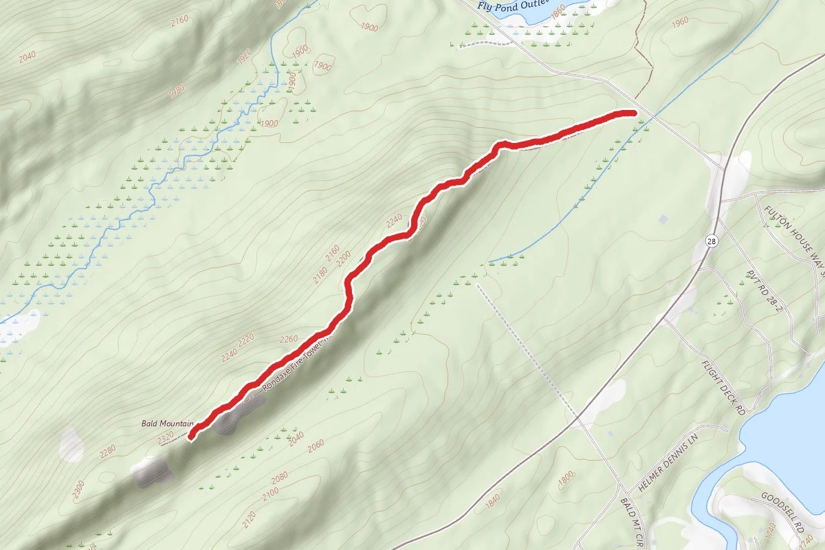 Bald Mountain (Rondaxe Fire Tower)