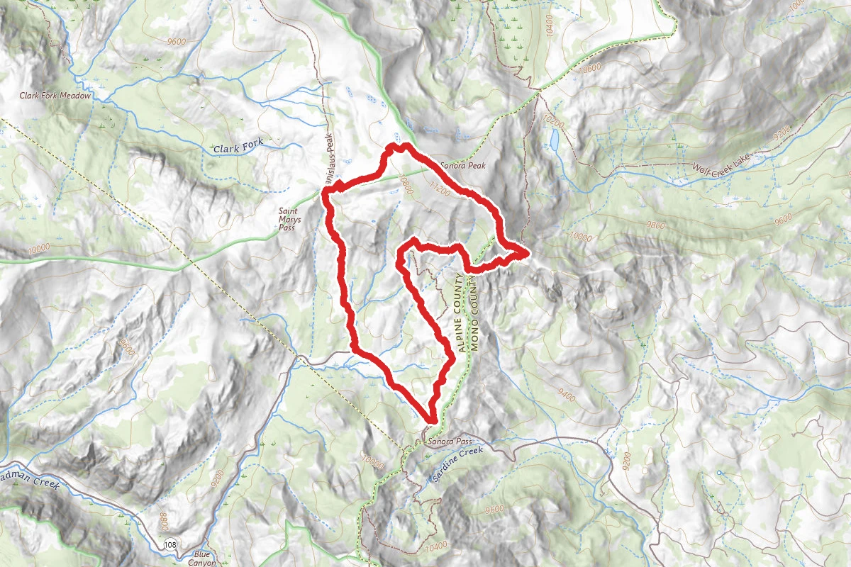Sonora Peak Trail