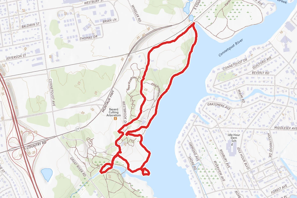 Bayard Cutting Arboretum Loop