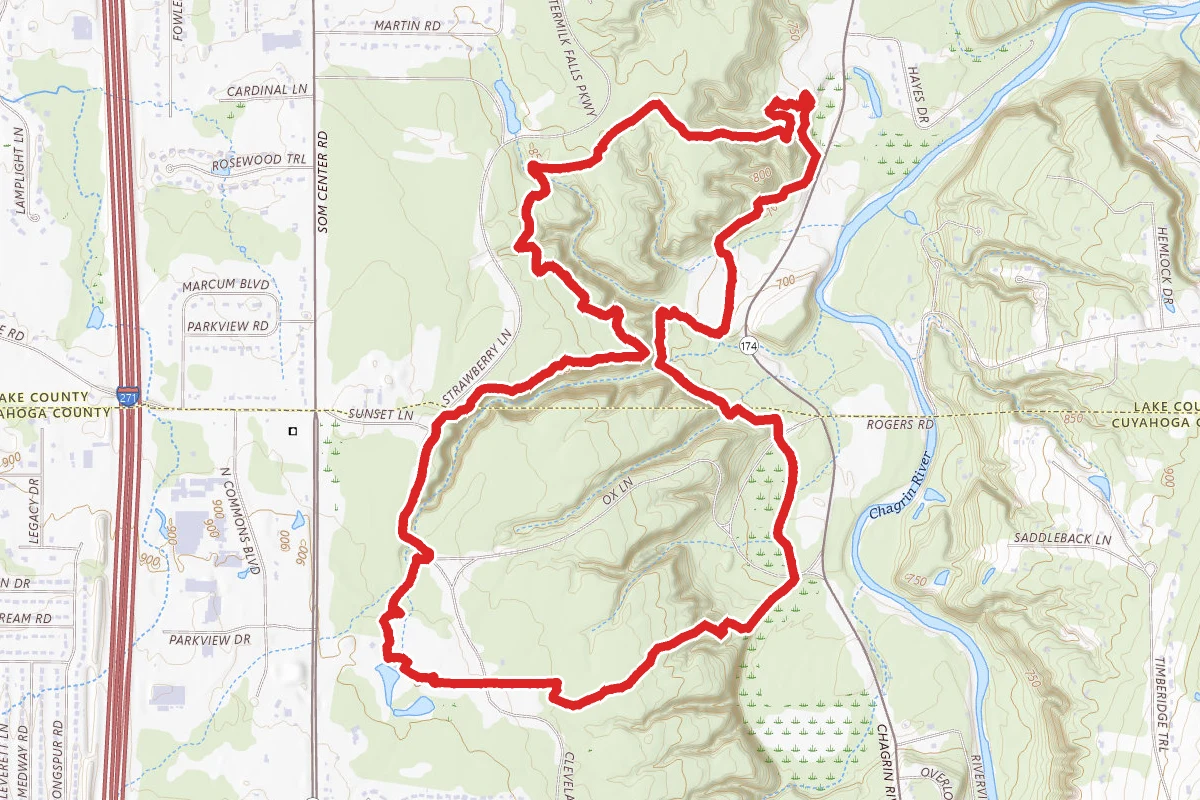 Bridle, Castle Valley, and Hemlock Trail Loop