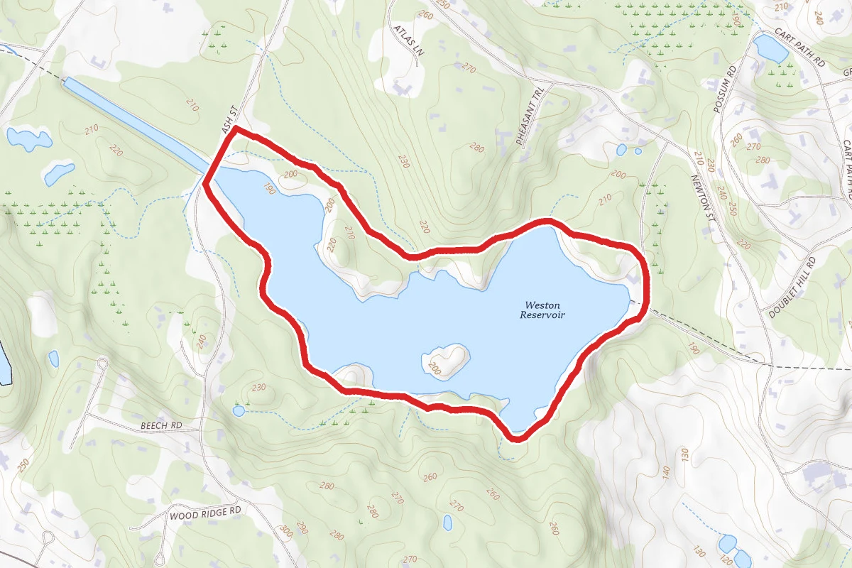 Weston Reservoir Loop