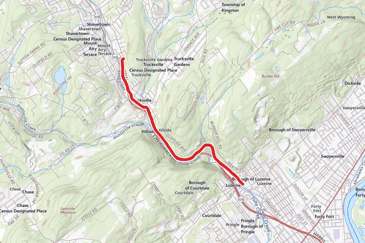 Back Mountain Trail