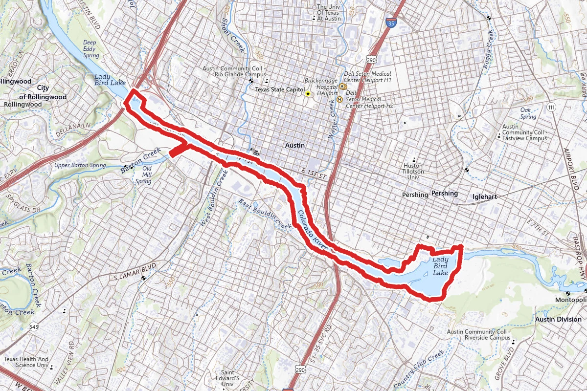 Lady Bird Lake Trail