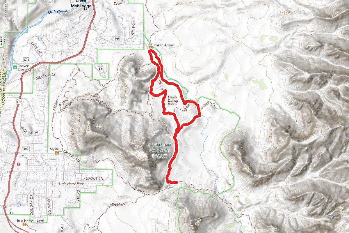 Broken Arrow Trail