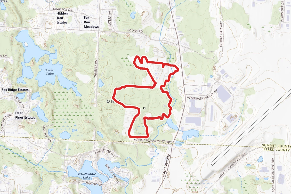 Boettler South Gate Park Area Trails