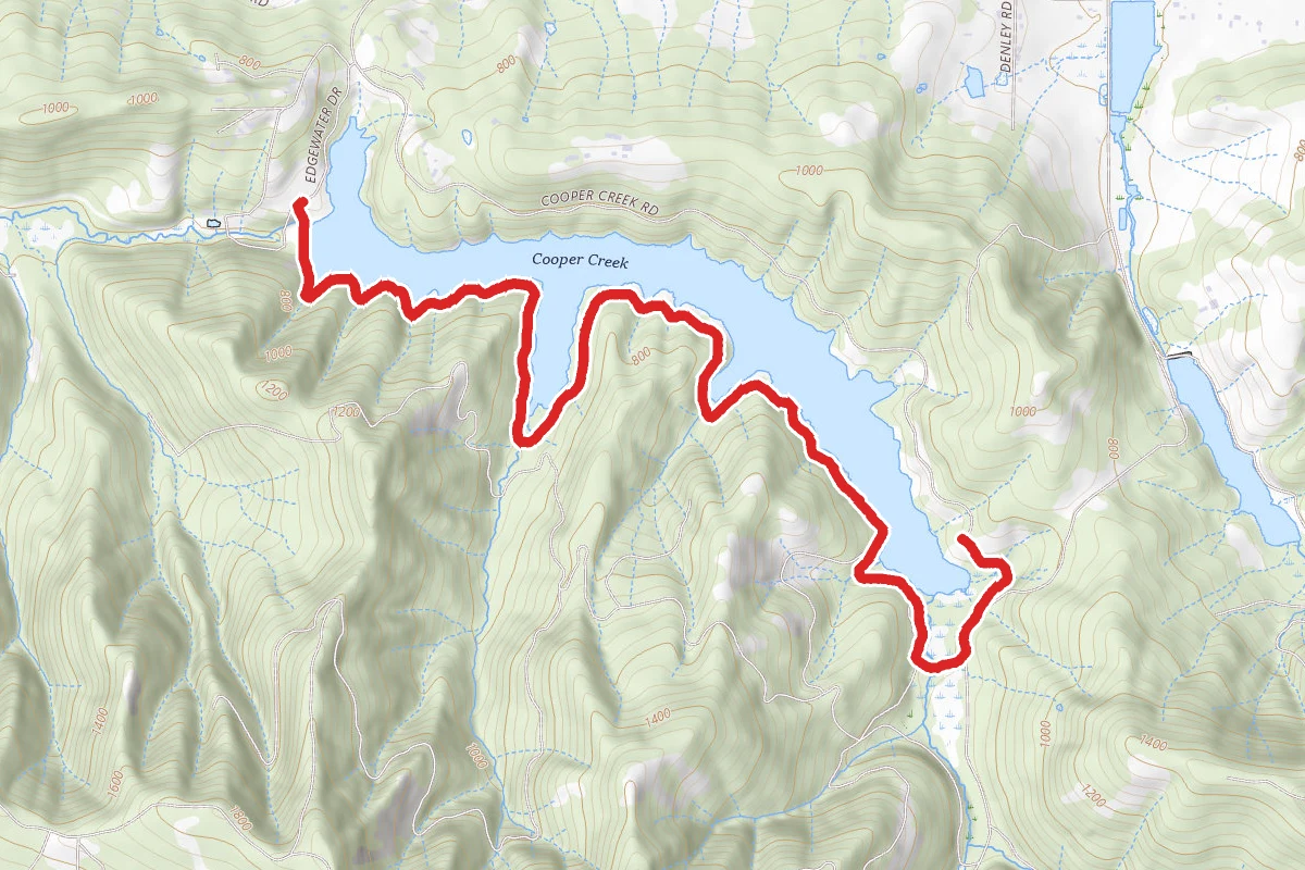 Cooper Creek Reservoir Trail